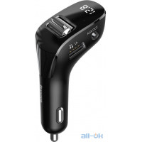 FM-трансмітер Baseus Streamer F40 AUX Wireless MP3 Black (CCF40-01)