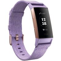 Фiтнес-браслет Fitbit Charge 3 Special Edition Lavender Woven/Rose Gold