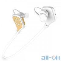 Навушники з мікрофоном Baseus Musice Series Sport White/Gold (00-00015921)