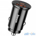 Автомобільний зарядний пристрій Baseus USB Car Charger USB 3.0 Plus USB-C 30W Black (CCALL-YS01) — інтернет магазин All-Ok. фото 1