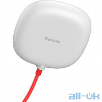 Бездротовий зарядний пристрій Baseus Suction Cup White (WXXP-02)