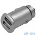 Автомобільний зарядний пристрій Baseus USB Car Charger Square Metal Quick Charger 3.0 2xUSB 30W Silver (CCALL-DS0S) — інтернет магазин All-Ok. фото 2