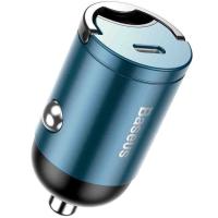 Автомобільний зарядний пристрій Baseus Tiny Star Mini PPS Car Charge USB Type-C Port 30W Blue (VCHX-B03)