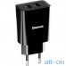 Мережевий зарядний пристрій Baseus TC-012 Speed Mini Dual U Charger Black with Lightning Cable (CCFS-R01) — інтернет магазин All-Ok. фото 2