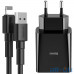 Мережевий зарядний пристрій Baseus TC-012 Speed Mini Dual U Charger Black with Lightning Cable (CCFS-R01) — інтернет магазин All-Ok. фото 5