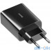 Мережевий зарядний пристрій Baseus Speed Mini Dual U QC 18W Black (CCFS-V01) — інтернет магазин All-Ok. фото 3