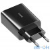 Мережевий зарядний пристрій Baseus Speed Mini Single U QC 18W Black (CCFS-W01) — інтернет магазин All-Ok. фото 1