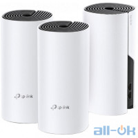 Точка доступу Wi-Fi TP-Link Deco E4 (3-pack) UA UCRF