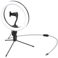 Держатель с кольцевым освещением Baseus Live Stream Holder-floor Stand (10-inch Light Ring) (CRZB10-A01)