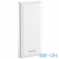 Зовнішній акумулятор (Power Bank) Baseus Mini JA Fast Charge 3A 30000 mAh White (PPJAN-C02)