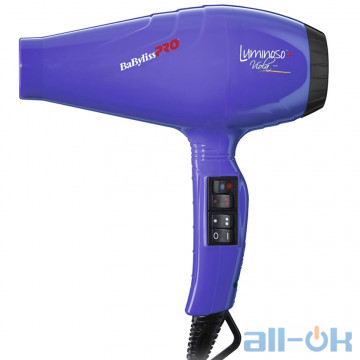 Фен BaBylissPRO LUMINOSO Plus VIOLA (BAB6360IPE) UA UCRF