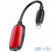 Адаптер Baseus 3-in-1 iP Male to Dual iP & 3.5mm Female Adapter L51 Red-black (CALL51-91) — інтернет магазин All-Ok. фото 3