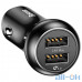 Автомобільний зарядний пристрій Baseus Gentry Dual-U Quick Charge Black (CCALL-GC01) — інтернет магазин All-Ok. фото 2