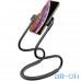 Тримач для смартфона Baseus New Neck-Mounted Lazy Bracket Black (SUJG-ALR01) — інтернет магазин All-Ok. фото 1