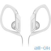 Навушники без мікрофону Panasonic RP-HS34E-W White UA UCRF