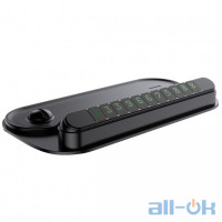 Тимчасова карта парковки (автовізитка) Baseus Horizon Silicone Parking Number Card Bracket (ACNUM-PM01) Black