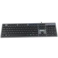 Клавіатура Meetion USB Standard Chocolate Ultrathin Keyboard K841 |RU/EN раскладки| (Black)