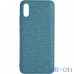 Чохол Gelius Canvas Case для Xiaomi Redmi 9a Blue — інтернет магазин All-Ok. фото 3