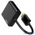 Адаптер Baseus HD Converter (HD4K to VGA) Black (CAHUB-BH01) — інтернет магазин All-Ok. фото 3
