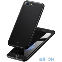 Чохол накладка Baseus Fully Protection Case для iPhone 7 Plus/8 Plus Black (WIAPIPH8P-BA01)