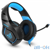 Навушники з мікрофоном ONIKUMA Gaming K1-B (Black-Blue)