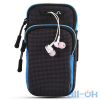 Чохол для смартфона спортивний BeCover 6.5" BC0011 Black/Blue (705343)