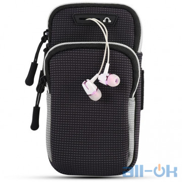 Чохол для смартфона спортивний BeCover 6.5" BC0011 Black/Gray (705344)