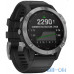 Смарт-годинник Garmin Fenix 6 Solar Silver with black band (010-02410-00) — інтернет магазин All-Ok. фото 2