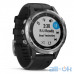 Спортивний годинник Garmin Fenix 5 Plus Silver with Black Silicone (010-01988-60) — інтернет магазин All-Ok. фото 2