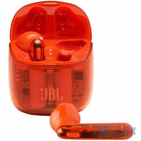 Навушники TWS ("повністю бездротові") JBL T225TWS Ghost Orange (JBLT225TWSGHOSTORG) 