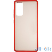 Чохол Gelius Bumper Mat Case для  Samsung G780 (S20 FE) Red