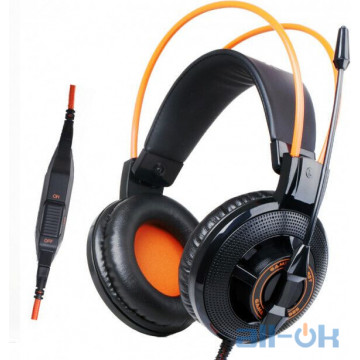 Комп'ютерна гарнітура Somic G925 Black-Orange UA UCRF