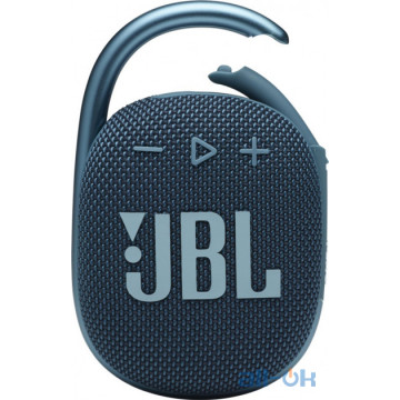 Портативна колонка JBL Clip 4 Blue (JBLCLIP4BLU) UA UCRF