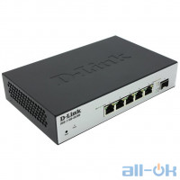 Комутатор керований 2 рівня D-Link DGS-1100-06/ME UA UCRF