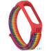 Ремінець TPU Nylon для Xiaomi Mi Band 5 Gradient rainbow — інтернет магазин All-Ok. фото 3
