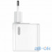 Мережевий зарядний пристрій Joyroom L-QP451 USB+PD 45W + Cable Type-C to Type-C White UA UCRF — інтернет магазин All-Ok. фото 2