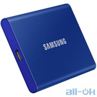 SSD накопичувач Samsung T7 2 TB Indigo Blue (MU-PC2T0H/WW) 