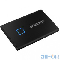 SSD накопичувач Samsung T7 Touch 500 GB Black (MU-PC500K/WW) UA UCRF