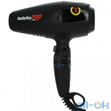 Фен BaBylissPRO Rapido Black BAB7000IE UA UCRF