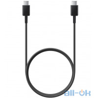 Кабель USB Type-C Samsung USB Type-C - USB Type-C 60W Black (EP-DA705BBRGRU)