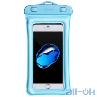 Універсальний водонепроникний чохол для смартфона USAMS YD007 6'' Waterproof Bag Blue
