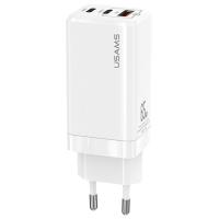 Мережевий зарядний пристрій Usams GaN Mini Fast Charger US-CC110 White