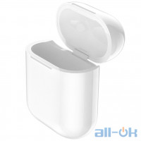 Кейс-зарядка QI Hoco CW18 для Apple AirPods White