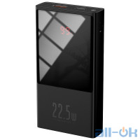 Зовнішній акумулятор (Power Bank) Baseus Super Mini Digital Display Quick Charge Power Bank (PPMN-A01) Black