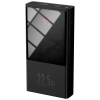 Внешний аккумулятор (Power Bank) Baseus Super Mini Digital Display Quick Charge Power Bank (PPMN-A01) Black