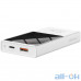 Зовнішній акумулятор (Power Bank) Baseus Super Mini Digital Display Quick Charge Power Bank (PPMN-A02) White — інтернет магазин All-Ok. фото 2