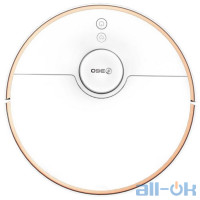 Робот-пилосос з вологим прибиранням 360 Robot Vacuum Cleaner S7 White UA UCRF