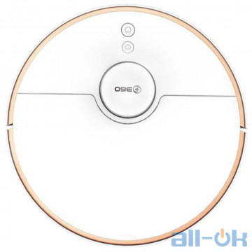 Робот-пилосос з вологим прибиранням 360 Robot Vacuum Cleaner S7 White UA UCRF