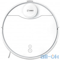 Робот-пилосос з вологим прибиранням 360 Plus Vacuum Cleaner S6 Pro White UA UCRF