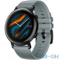 Смарт-годинник HUAWEI Watch GT 2 Sport 42mm Lake Cyan (DAN-B19)